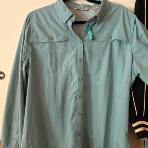 Orvis women’s XL- long sleeve shirt